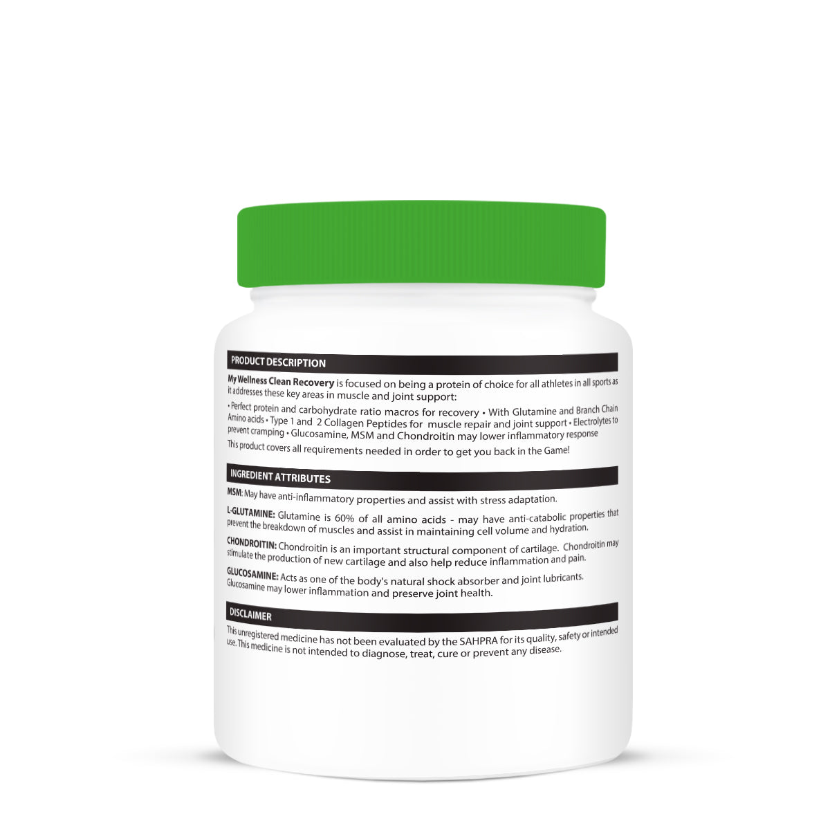 My Wellness Clean Recovery 640g