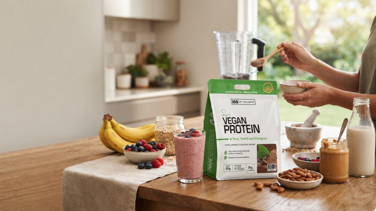Vegan Protein Shake Recipes for Weight Gain: 5 Easy Ideas