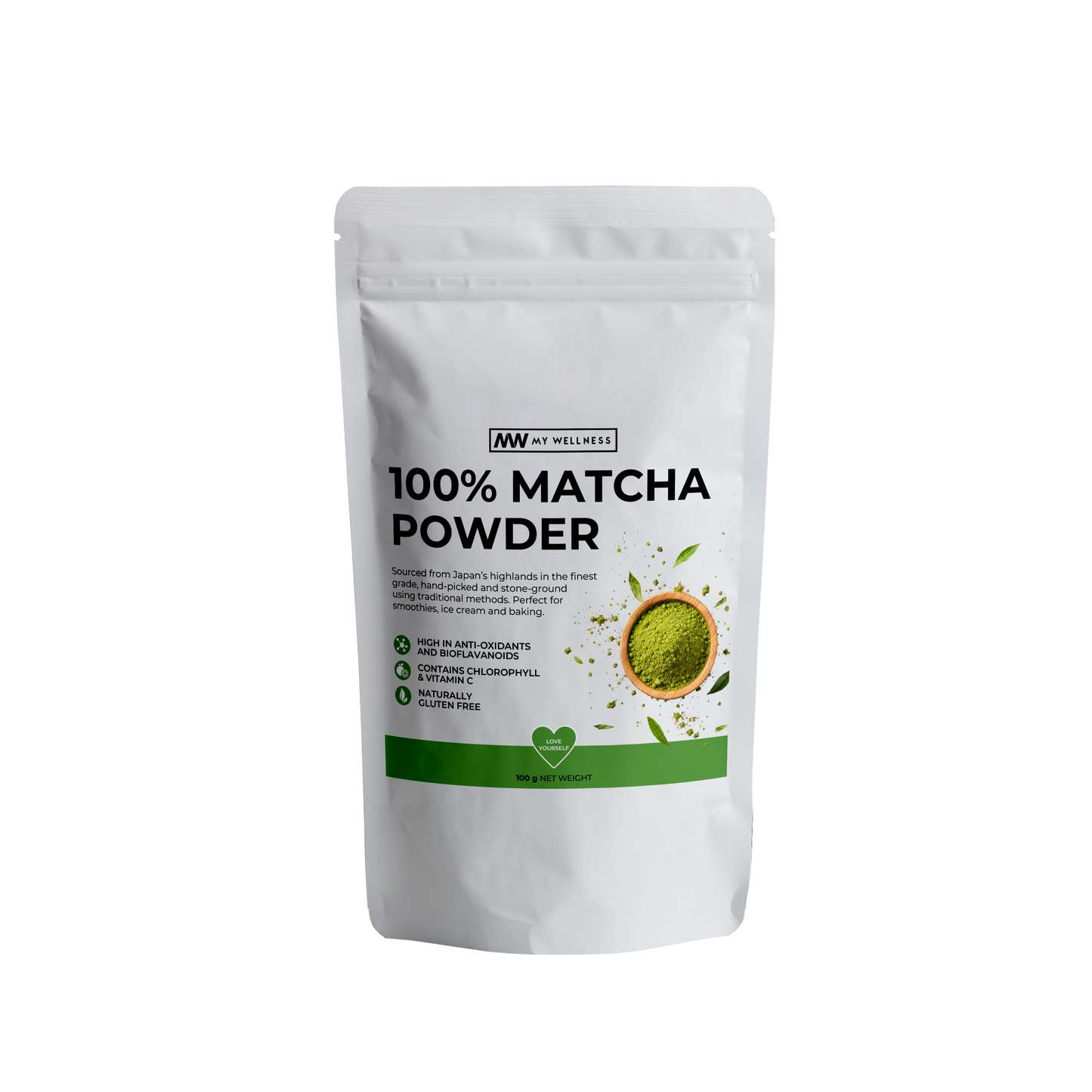 My Wellness 100% Matcha Powder 100g
