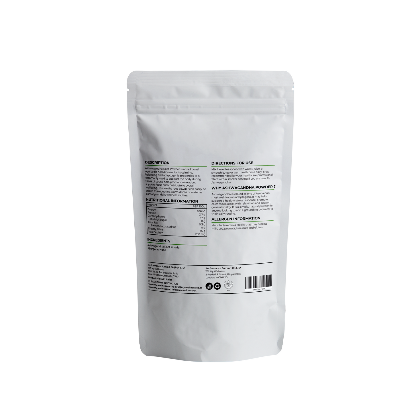 My Wellness Ashwagandha Root Powder