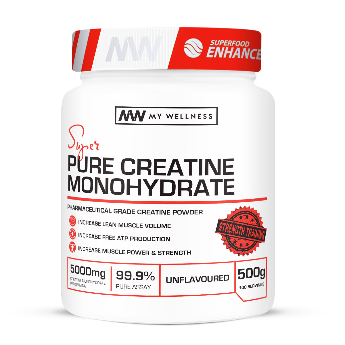 My Wellness Pure Creatine Monohydrate