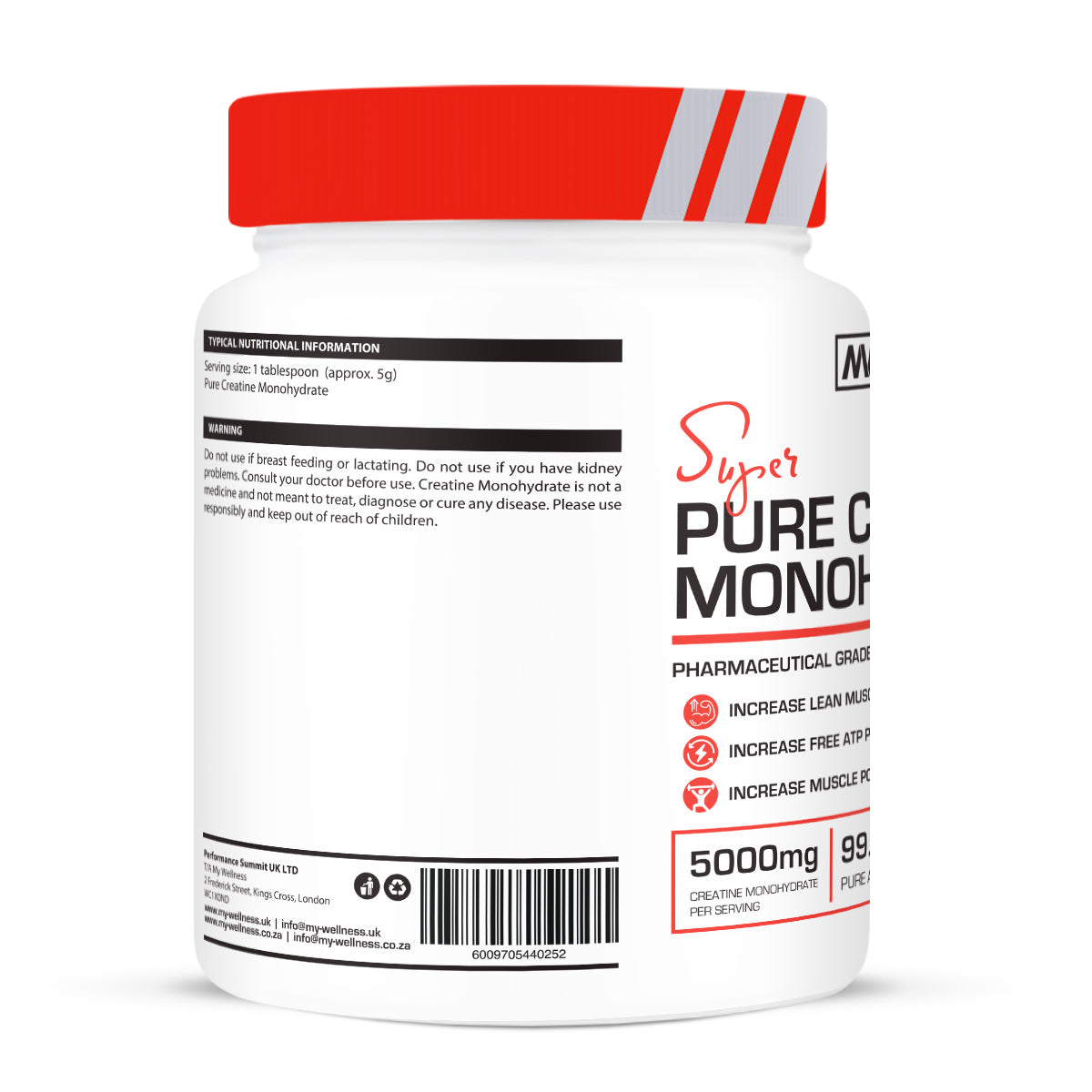 My Wellness Pure Creatine Monohydrate