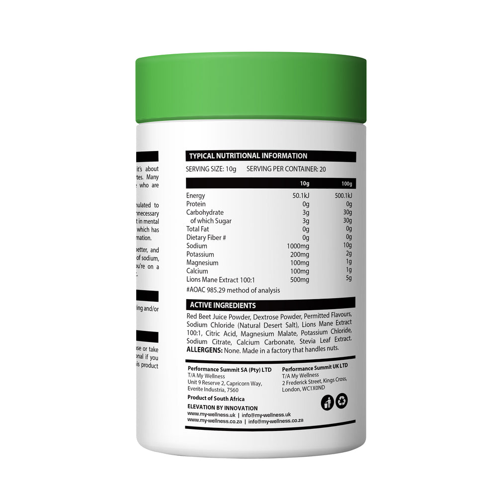 Lit Hydrations My Wellness Electro-Lit Hydration 200g