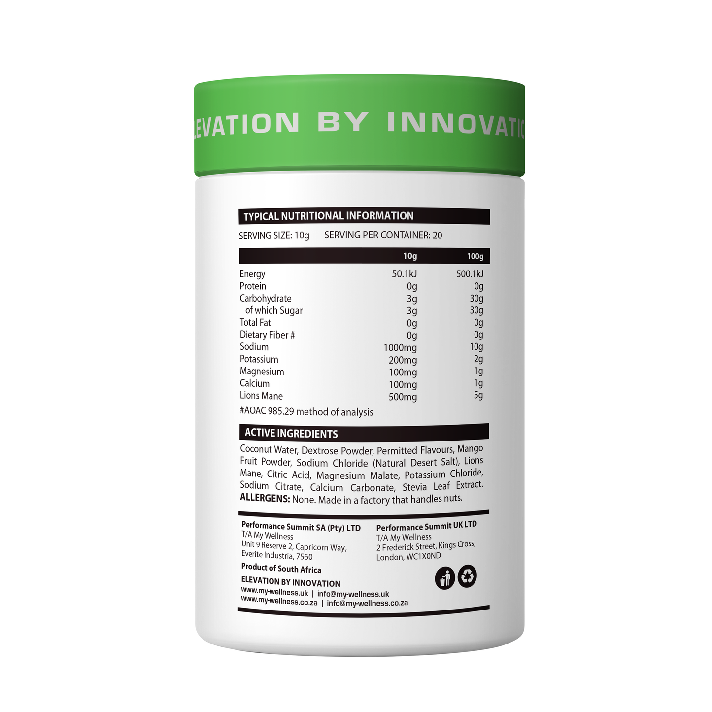 My Wellness Electro-Lit Hydration 200g