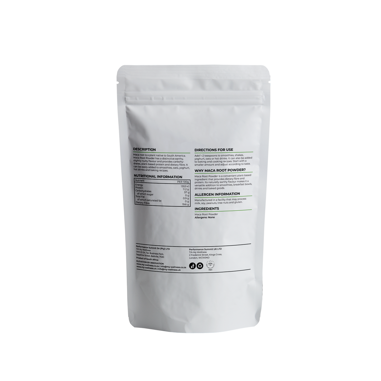 My Wellness Maca Root Powder