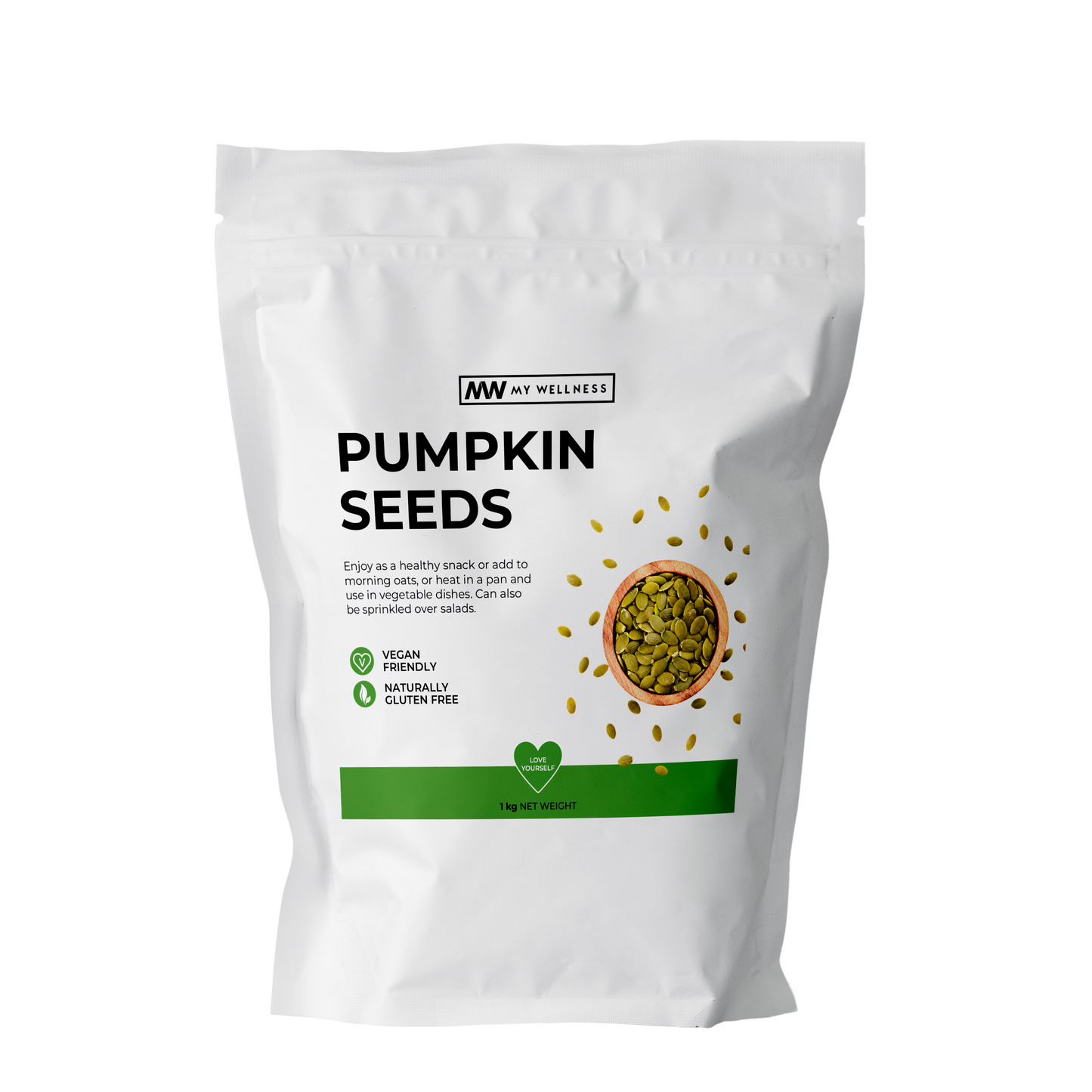 My Wellness Pumpkin Seeds 1kg