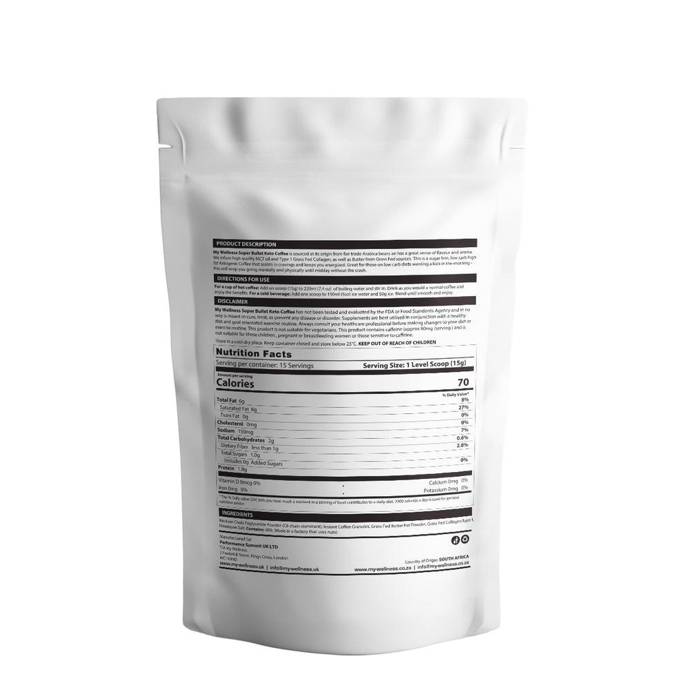 Super Bullet Proof Keto Coffee 227g