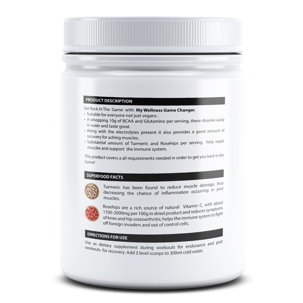 Game Changer Intra and Recovery Citrus 500g